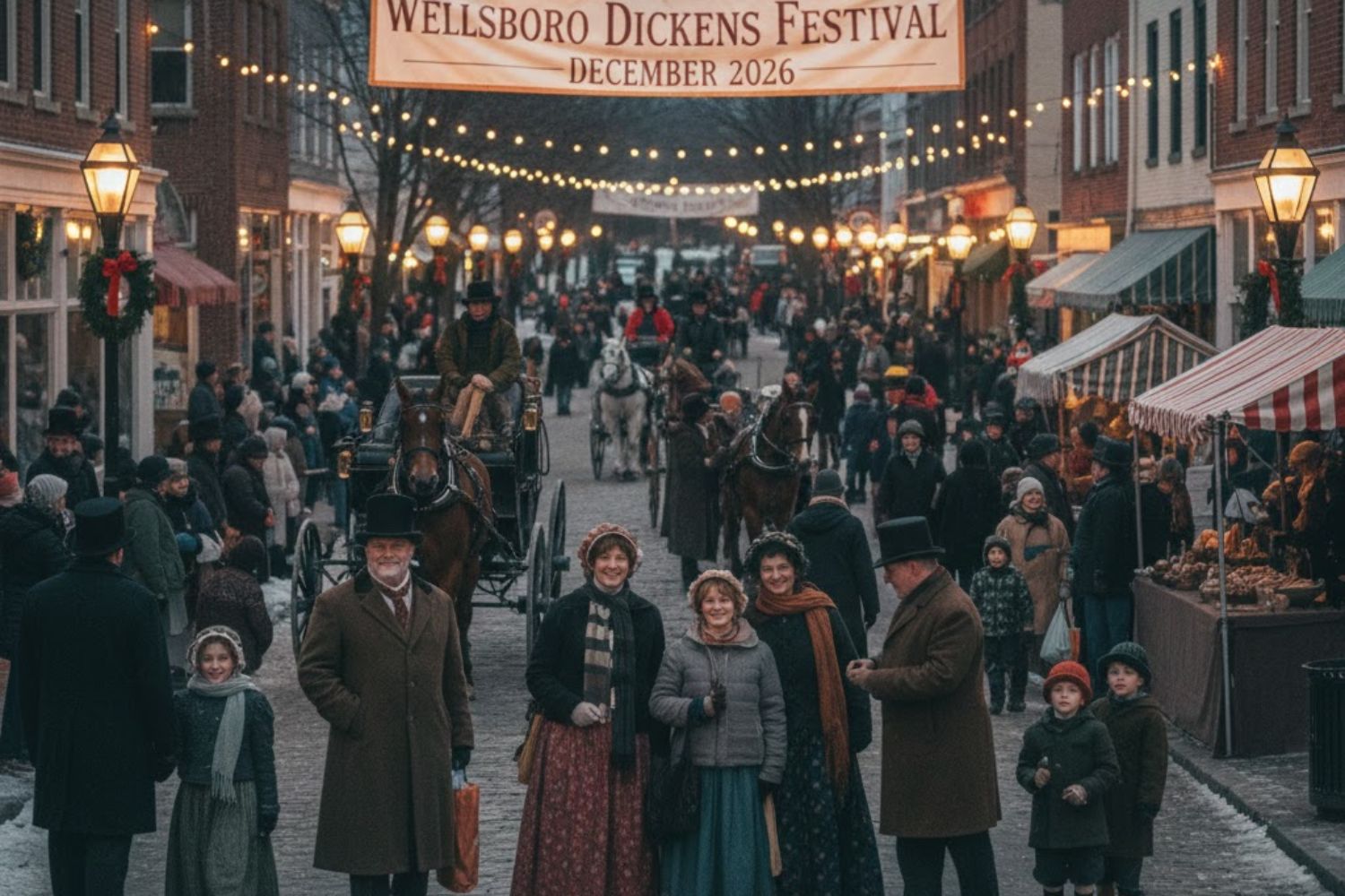 Wellsboro Dickens Festival - Sat., December 5, 2026